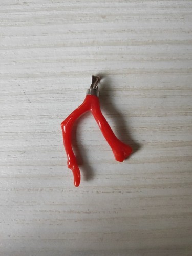 Ciondolo ramo corallo rosso - ramo, di