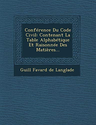 Conference du code civil - conference,