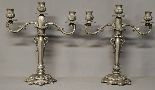 Coppia candelabri lega - coppia,