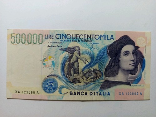 500 000 lire raffaello - raffaello, serie