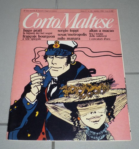 Corto maltese rivista anno 2 - maltese,