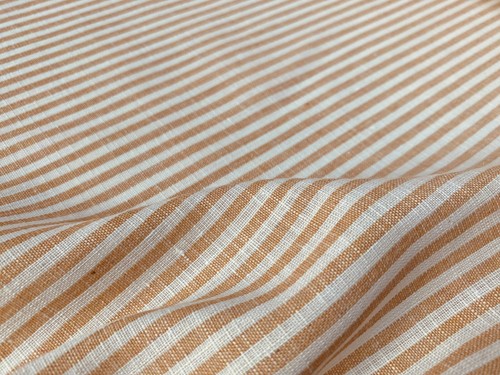 Tessuto lino righe - , caramelle