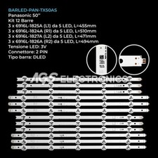 Kit barre strip led tv - strip,