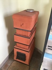 stufa in terracotta di fine