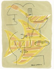 Victor Brauner, Estampe