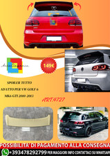 💫ART.4727 Spoiler Tetto adatto per VW Golf 6 MK6 GTI 2010-2013💫