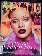 Vogue  September 2018 - RIHANNA Cover - BRAND NEW UNREAD COPY - Cover 1 of 2