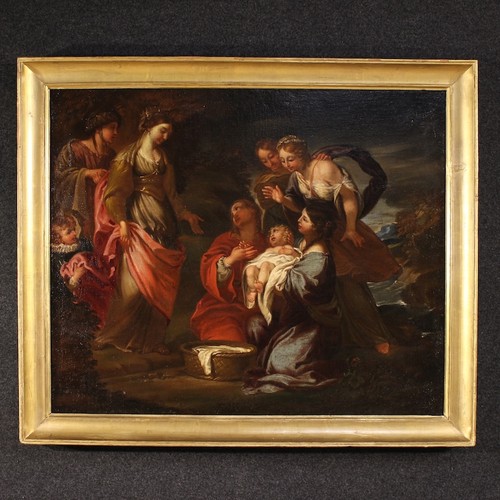 Antico dipinto religioso