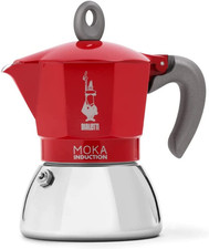 Red Moka 4-Cup Induction