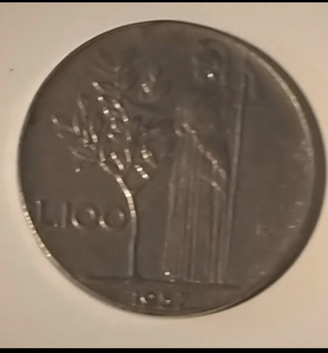 Moneta rara 100 lire - rara,, 1957