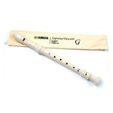 YAMAHA YRS23 FLAUTO DOLCE SOPRANO IN DO + SCOVOLINO