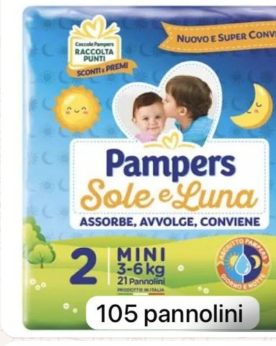 105 pannolini pampers sole - , e