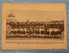 UDINESE SQUADRA  foglio/pagina