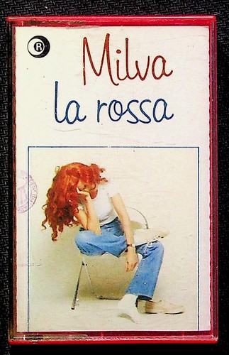 Milva rossa mc cassette - milva,