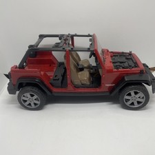 Bruder Red Jeep Wrangler