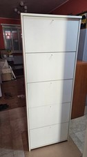 Scarpiera bianca 5 ripiani