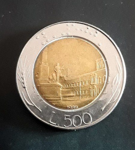 500 lire moneta italia - 500,