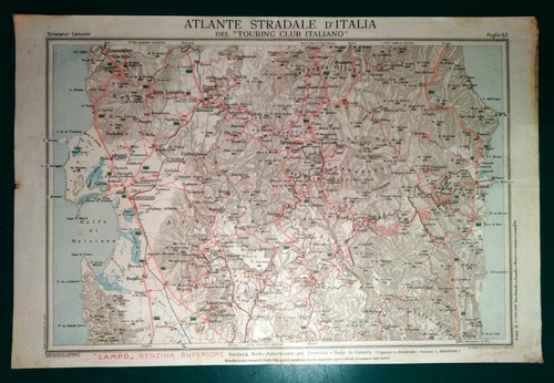 Carta geografica antica