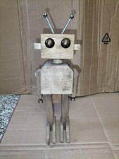 Raro e Particolare Robot in Legno Snodabile Vintage Da Collezione Anni 70 / 80??