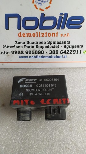 Centralina candelette alfa - candelette,
