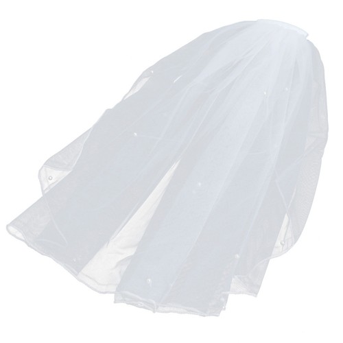 Semplice velo sposa corto - ,