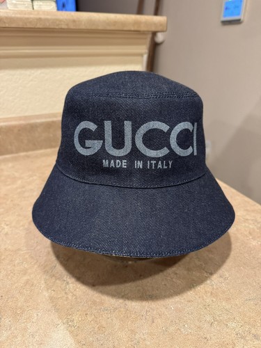 Cappello gucci denim colorato - gucci,