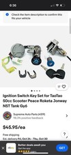 Ignition Switch Lock set
