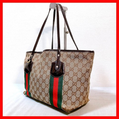 Borsa gucci tela righe - righe, web