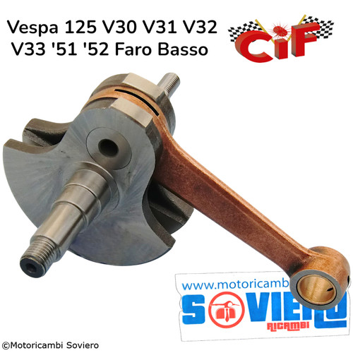 Albero motore completo vespa - albero,