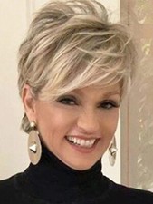 Parrucca Bionda Corta,Parrucca