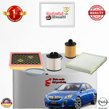 KIT TAGLIANDO 4 FILTRI OPEL INSIGNIA 2.0 CDTI 118KW 160CV DAL 2009 ->