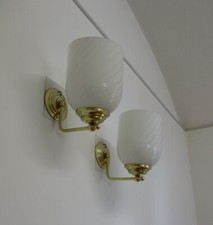 ✅ COPPIA APPLIQUE VENINI ANNI 50 PAIR SCONCES VINTAGE ANTIQUE - 1557