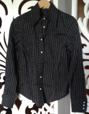 Camicia Nero Gessato Esisto di Conbipel tg. M