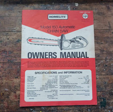 Manuali proprietari motosega