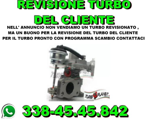 Turbina turbo 54359700009 - turbina,