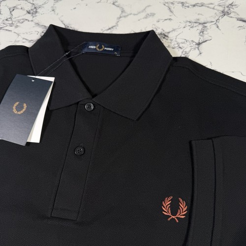 Polo uomo fred perry nera - fred,