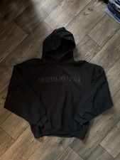 Felpa con cappuccio nera per