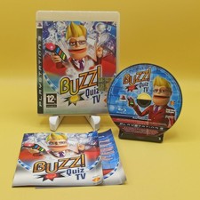 Buzz! Quiz TV PS3 Edizione ITALIANA • Disco come NUOVO • Buzzer Richiesti