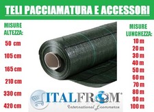 Telo per pacciamatura - pacciamatura, verde