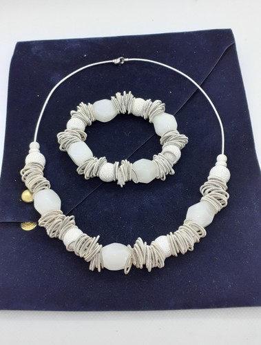 Parure girocollo bracciale
