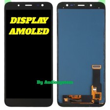 DISPLAY +TOUCHSCREEN OLED =ORIGINALE SAMSUNG GALAXY J6 SM-J600FN SCHERMO VETRO