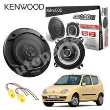 Kit 2 Casse Altoparlanti Kenwood KFC-S1066 Anteriori per Fiat Seicento/600