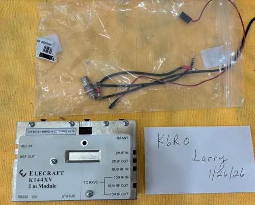 Elecraft k3s k144xv - elecraft,