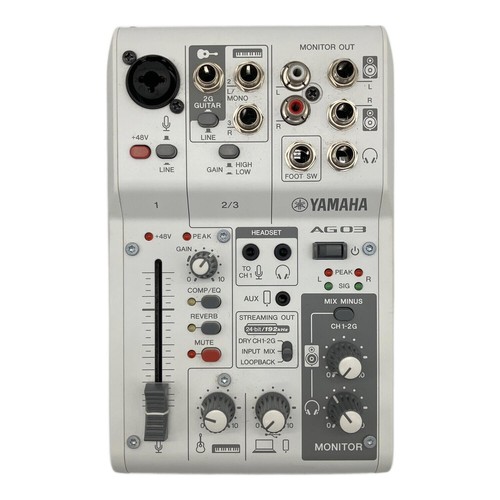 Yamaha ag03mk2 mixer - ag03mk2,