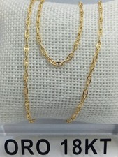 Collana in oro giallo 750 18