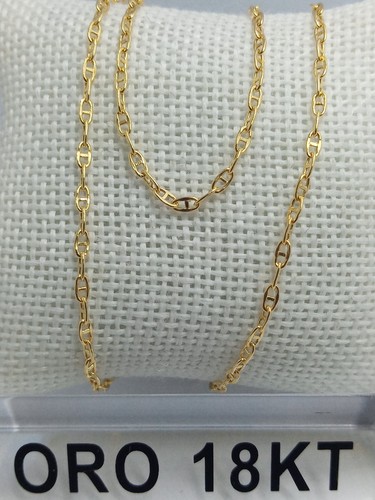 Collana oro giallo - giallo, 18