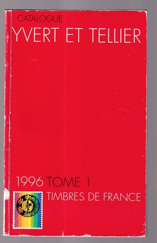Libro catalogo yvert - yvert, et
