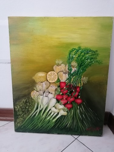 Quadro vintage natura morta - vintage,