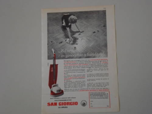 Advertising pubblicità 1958 - advertising,