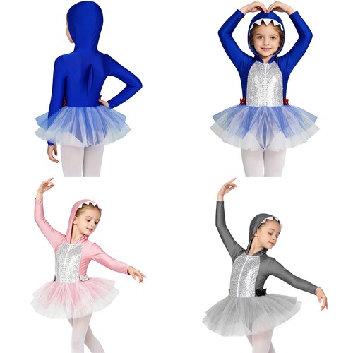 Costume tutù squalo bambina